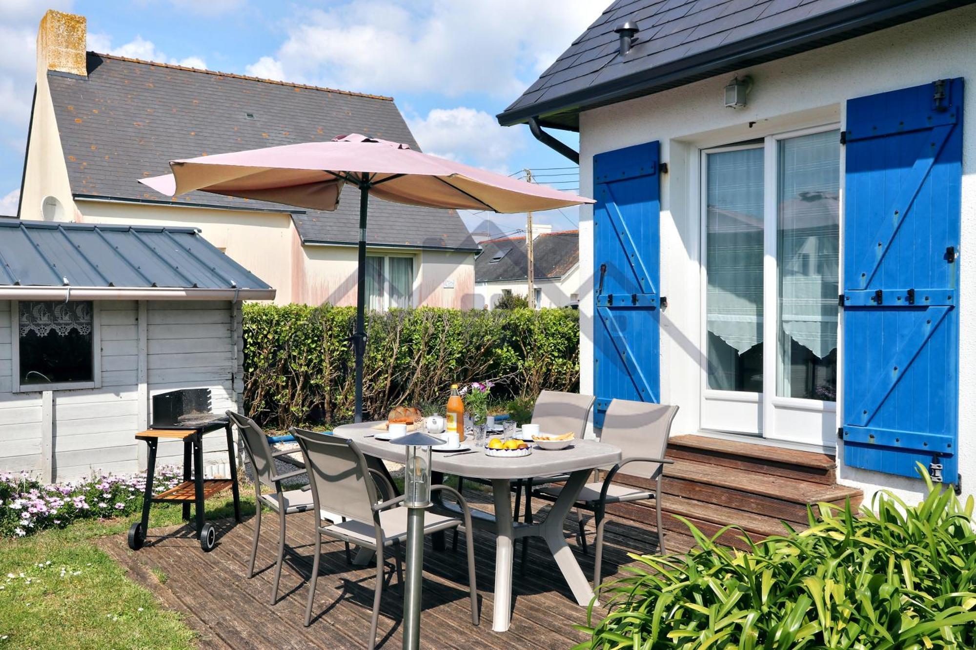 Localise - M3B - Souvenir Du Guil - Maison De Plain-Pied Avec Jardin Clos Au Guilvinec - Tout A Pied, Plages, Port, Centre, Commerces, Marche - Wif Inclus - Linge De Lit Inclus - Animaux Bienvenus מראה חיצוני תמונה