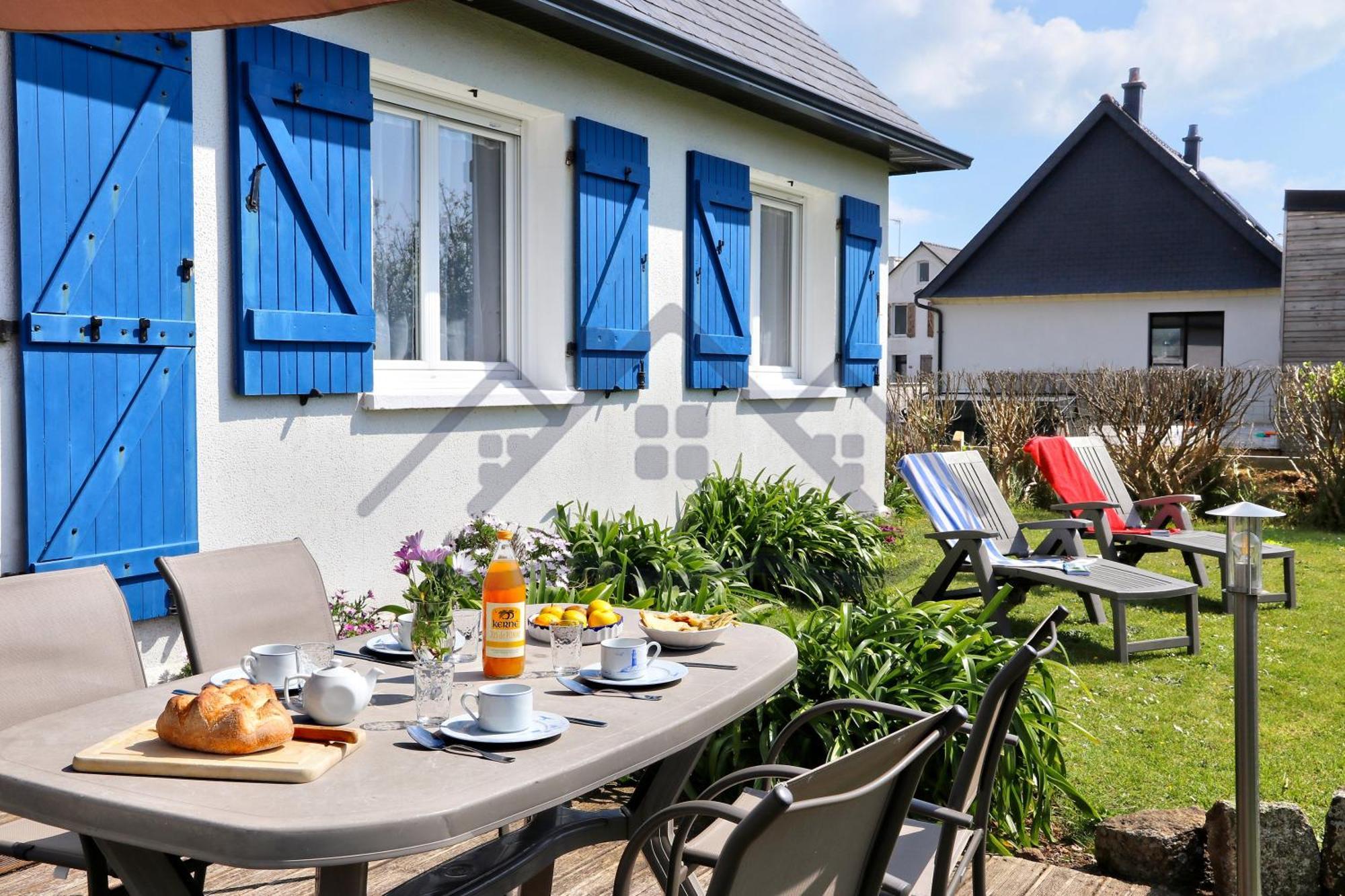 Localise - M3B - Souvenir Du Guil - Maison De Plain-Pied Avec Jardin Clos Au Guilvinec - Tout A Pied, Plages, Port, Centre, Commerces, Marche - Wif Inclus - Linge De Lit Inclus - Animaux Bienvenus מראה חיצוני תמונה